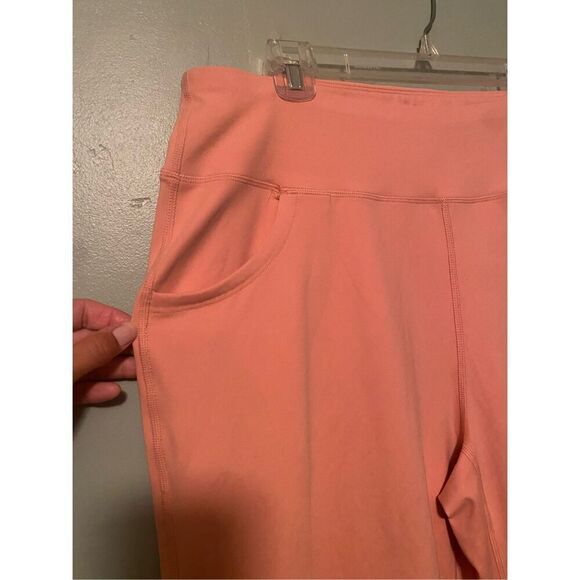 ESOFT Wide Leg Pants High-Waisted Yoga Work Dress Pants Pockets 2XL NWOT - Picture 4 of 7